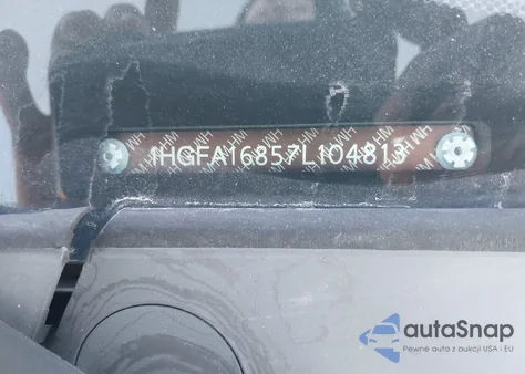 2007 Honda Civic Ex z USA, uszkodzony, nr VIN 1HGFA16857L104813